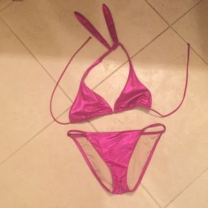 Shiny and Sexy Victoria Secret bikini